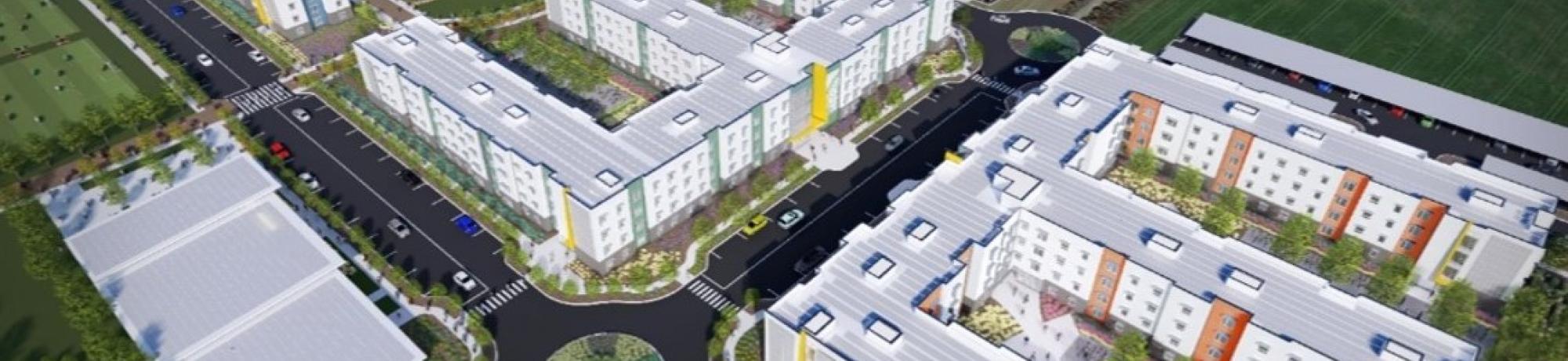 Aerial West Village Expansion